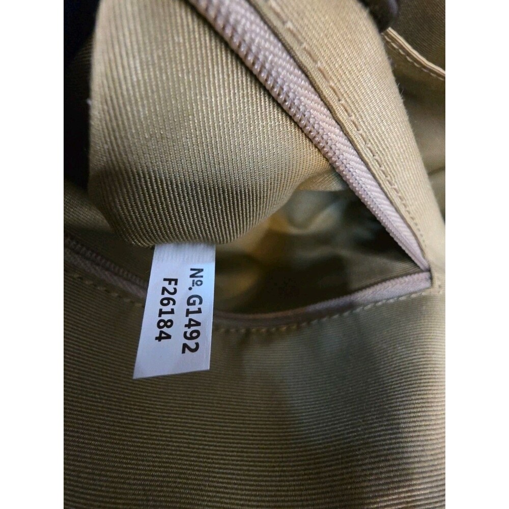 Coach Signature Peyton Cora Domed Satchel Bag Brown Coated Canvas F26184 - Picture 15 of 16